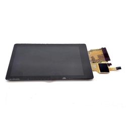 LCD-näyttöruutu kosketuksella A6100 A6400 A6600 digitaalikameran korjausosalle Tyyppi A Musta