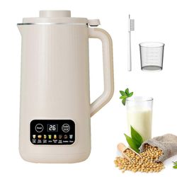 Automaattinen 20 unssin soija- ja pähkinämaidon kone itsepuhdistuvalla, viivekäynnistyksellä, 60 dB hiljainen - 600 ml elintarvikelaatuista ruostum...