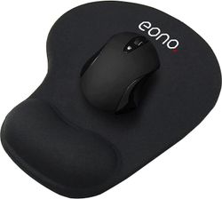 Ergonominen hiirimatto Rannetuki, geelihiirityyny liukumattomalla kumipohjamuistilla Foam Mousepad, hiiren rannetukityyny kannettavan tietokoneen t...