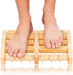 Grape Pp Træ fodrulle, fodmassagerulle, fodmassage