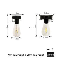 Aurinkoenergialla toimiva lamppu kannettava retkeilyvalo led-valo pidikkeelle korvaava sisäpihan puutarhavalaisin ulkona