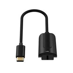 USB-C til Ethernet-adapter type C til Gigabit Ethernet LAN-nettverkskort