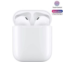 Bluetooth-kuulokkeet, Vedenpitävä IPX6, Sisäänrakennettu mikrofoni, 3D HD Stereo Noise Canceling, iPhone / Apple Airpods / Android-yhteensopiva