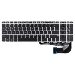 Näppäimistö EliteBook 755 G3 850 G3 850 G4 ZBook 15u G3 G4 Ei taustavalaistua Ei osoittavaa hopeakehystä Musta
