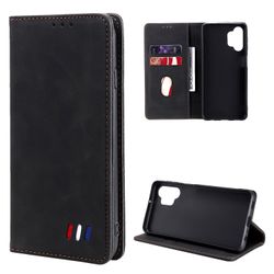 Etui til Samsung Galaxy A32 4g Cover Magnetic Closure Wallet Book Flip Folio Stand View Læder cover Stødsikker - Sort