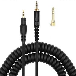 Korvaava kuulokekaapelijohto Pioneer HDJ-CUE1/HDJ-CUE1BT/HDJ-X5/HDJ-X7/HDJ-S7 -pelipäille Musta