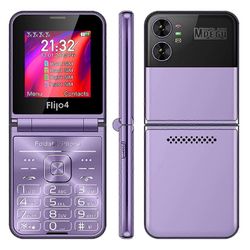 F265 2.55 tuumaa matkapuhelin 4 SIM-korttia näppäimistö taitettava matkapuhelin Monivärinen Style G