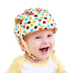 Mikasa Spædbarn Baby Sikkerhedshjelm Småbørn Justerbar Beskyttelseshætte Børn Sikkerhed Hovedvagt Seler Colorful