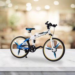 Cykelmodel Mountainbike Cykel Ornament 1:10 Finger Cykel Stue Skrivebord Til Samling Håndværk Børn Legetøj Gaver
