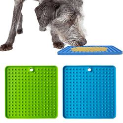2 stykker hund slikke pad, pet pad langsom feeder og angst relief