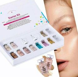 Ihonhoito 12 pullon BB Glow Kit Ampoule kirkastava seerumimeikkivoide
