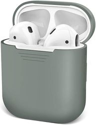 AIR Vandtæt stødsikkert etui til Apple Airpod 1 2 (grå)