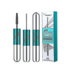 1pcs Dobbelthovedet Mascara 4d Vandtæt