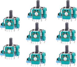 8kpl ohjaussauvojen vaihto DualSense PS5 -ohjaimelle, 3D analoginen anturi Peukalo sauvat Joystic