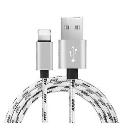 1 meter Apple Usb-laddningsdata och laddningskabel för Iphone X 7 6 8 6s Plus Xs Max Xr