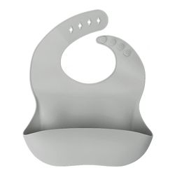 Nyfødte Solid silikone Baby Feeding Burp Cloth Bandana Bibs Moderigtigt spædbarn Småbarn Savlende Babador Tørklæde Forklæder