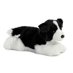 Aurora Flopsies - Border Collie Hund Soft Toy 30cm