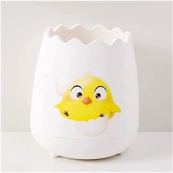 Linkrunning Lille æggeskal Blyant Opbevaring Box Cute Holder Blyanter Pen Box Blyant Holder Pen Cup Dekoration Til Desk Desk Supplies Organizer Kon...