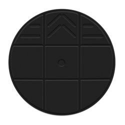 Ammattimainen VR-harjoitusmatto melua vaimentavalla liukastumista kestävällä käyttäjäystävällisellä PU-pelialustalla musta