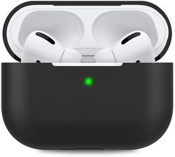 AIR Silikoneetui kompatibel med Apple AirPods Pro 2019 (uden karabinhage sort)