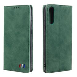 Etui til Sony Xperia 1 iii Cover Magnetisk lukning Tegnebog Bog Flip Folio Stand View Læderbetræk Stødsikker - Grøn