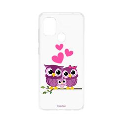 Crazy Kase Sag til Samsung Galaxy M31 Soft Family Owl