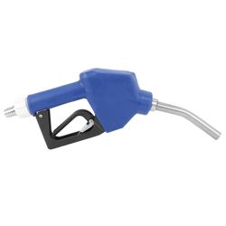 3/4 tuuman NPT-automaattinen ruostumattomasta teräksestä valmistettu DEF/AdBlue-suutin kääntyvällä DEF-fer-pumpulla, auton polttoainepistooli, sininen