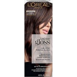Loreal Paris L'oreal Paris Le Color Gloss One Step In-Shower sävyttävä kiilto, viileä ruskeaverikkö, 4 fl oz