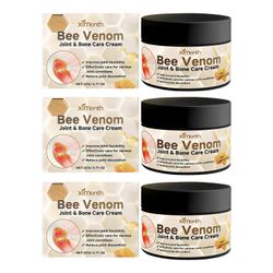 Bee-Venom Joint Pain Relief Cream Helposti imeytyvä nivelkipujen hoitovoide ulkoiseen käyttöön 3pcs