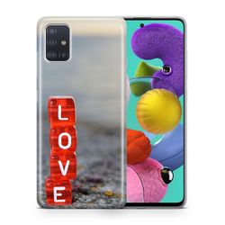 König Taske Mobiltelefonbeskytter til Samsung Galaxy A31 Case Cover Bag Kofanger Cases TPU Ny Kærlighed