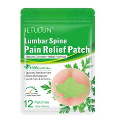 Koiruoho kasviperäinen kivunlievityslaastari lihaksen nyrjähdyksen kipua lievittävä laastari naisille miehet Vyötärö 1pcs