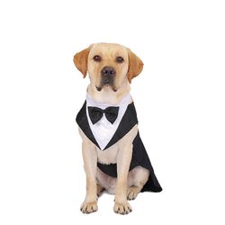 Zhuopai Hund Tuxedo Hundedragt Pet dragt kjole Hunde Tuxedo bryllupsfest dragt S
