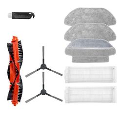 Til Mijia fejende mopping robot Styj02ym Reservedel Pack Kits Side Roller Filter Hovedbørste Mop
