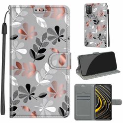 Foxdock Etui til Xiaomi Poco M3 Grå Blade Mobil cover
