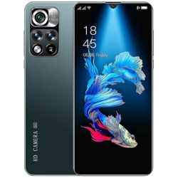 Uusi tulokas N11 5G älypuhelimet 12GB RAM + 512GB rom android 10.0 os 80mp quad kamera 128GB muistikortilla Musta