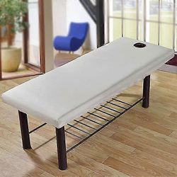 Hieronta Lakana, Hieronta Spa Sohva Etuosa Reikä Polyesteri Elastinen Pyöreä Wrap Pehmeä Mukava Hieronta Elastinen Reuna Solid Couch Elastinen Reun...