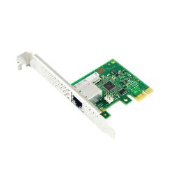 Gigabitin Ethernet-palvelinsovitin PCIe 2.1 x1 yhden portin RJ45 Intel I210-T1 -sirulle 1000 Mbps