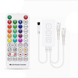 Sp511e Wifi Musiikin LED-ohjain Ws2812b Ws2811 Osoitteellinen Pixel Rgb Dual Output Smart Voice C
