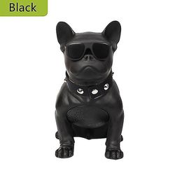 Phwj Langaton kaiutin Pieni Bulldog Bluetooth-kaiutin langaton Bluetooth-kaiutin ulkona kannettava bassokaiutin musta