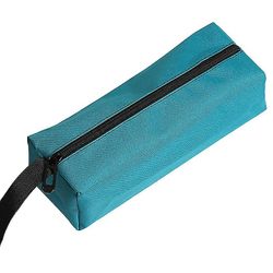 Liltop Bærbar Reparation Tool Opbevaringspose Organizer Zip Spanner Bæretaske Pose Vandtæt Blå Large