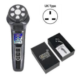 Uusin 4 in 1 Mini Hifu -koneen ultraääni rf-kasvojen nostolaite Ems Lift Firm kiristävä iho ryppyjen kasvojenhoito Kauneustyökalut Hk UK Plug