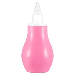 Initially Spædbarn silikone nasal aspirator pumpe type kold nasal slim renere antibackflow Baby nasal aspirator Pink