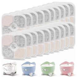 20 kpl vaihtovedensuodattimet Catit PIXI Pet Fountain -lähteelle