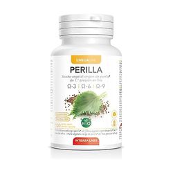 Intersa Perilla Virgin Vegetable Oil omega 3, 6, 9 120 softgels of 550mg