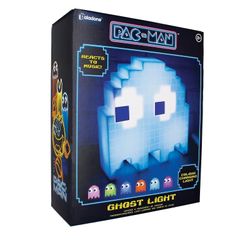 Pac Man Ghost Light - Nightlight Mood Lamp - 16 farve fasning - USB pulveriseret