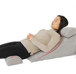 Sängyn kiilatyyny muistivaahtokiilatyyny nukkumiseen Harmaa style 1