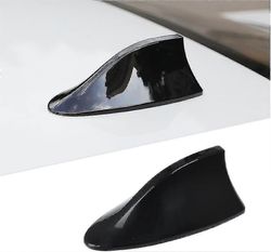 Auton hain eväan antennin kansi, Auto Roof Aerials Am/fm -radiosignaalipohja, Shark Fin Shape Cover teipillä