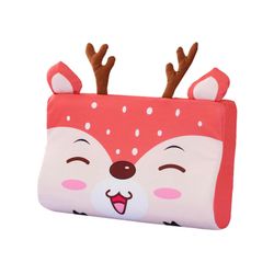 Ergonominen niskatyyny kaakaovärillä peurojen paremman unen takaamiseksi