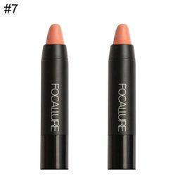 Focallure 2kpl Kestävä Non Sticky Vedenpitävä Matte Lip Gloss Huulipunameikki 7