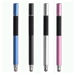 Kapacitiv Stylus Pen (pakke med 4 penne), Universal Stylist Penne [2 i 1 Precision-serien] Fine Point Disc Stylus Touch Screen Penne til iPhone/iPa...